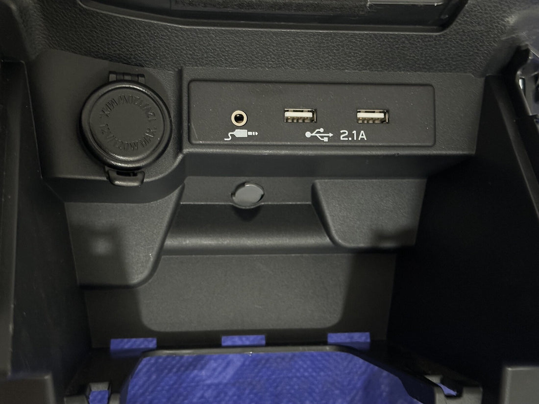 2022-2023 SUBARU WRX CENTER LOWER DASHBOARD TRIM W/ AUX USB JACK INPUT PORT -OEM