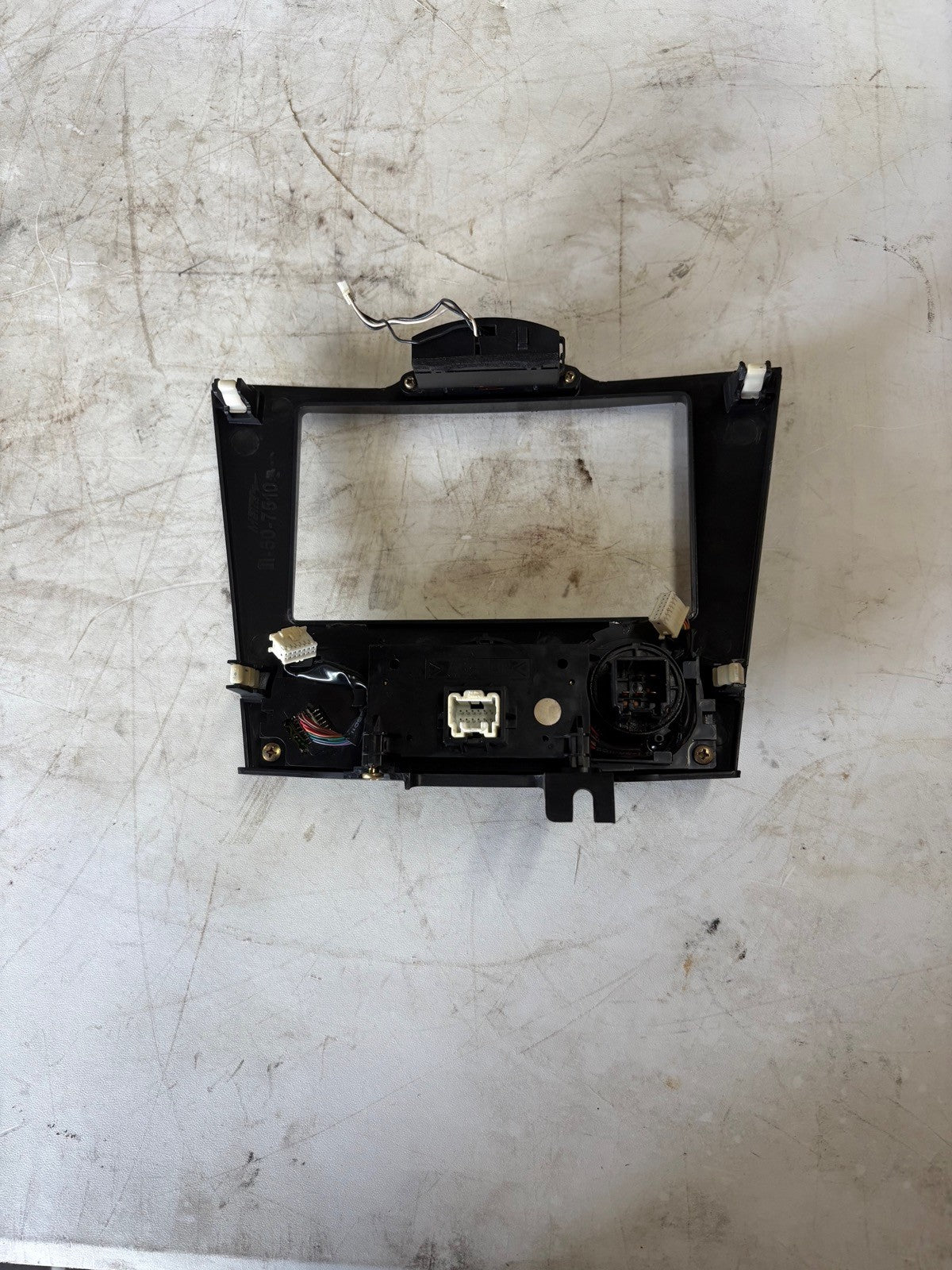 04-08 Mazda RX-8 Radio Bezel W/ Ac Control And Emergency Signal
