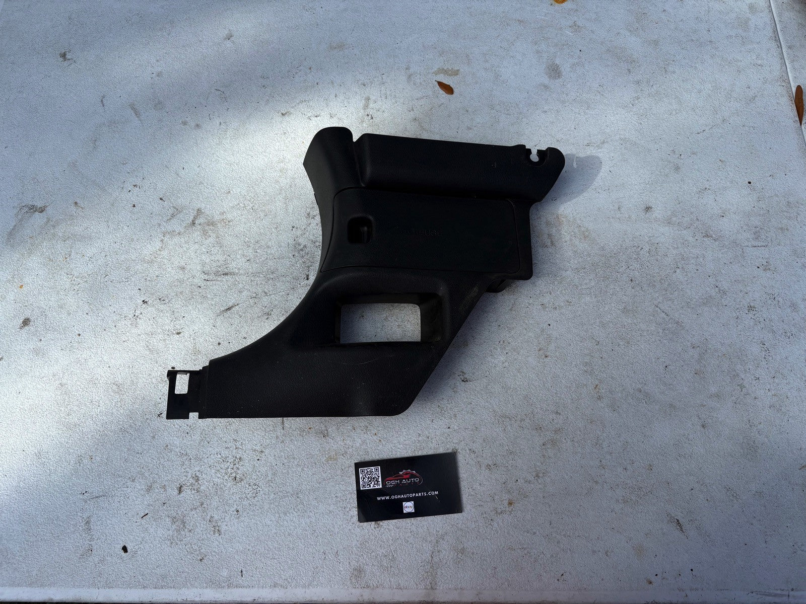 2004-2008 Acura TSX Driver Side Kick Panel Lower Dash Black OEM Trim Cover 