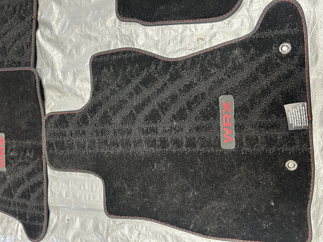 2022-2023 OEM Subaru WRX Front & Rear Interior Floor Mat Carpet SET