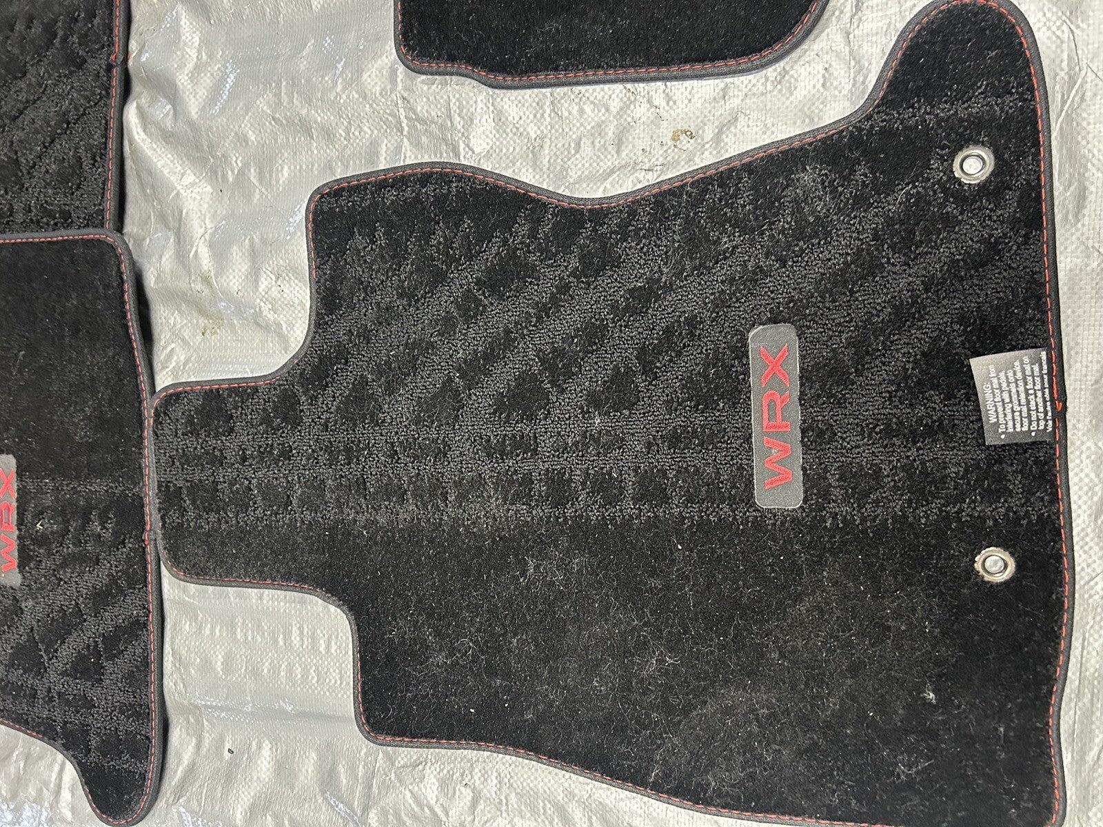 2022-2023 OEM Subaru WRX Front & Rear Interior Floor Mat Carpet SET
