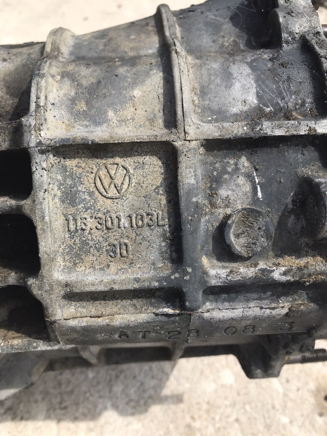 VW Type 1 Super Beetle Transmission Case