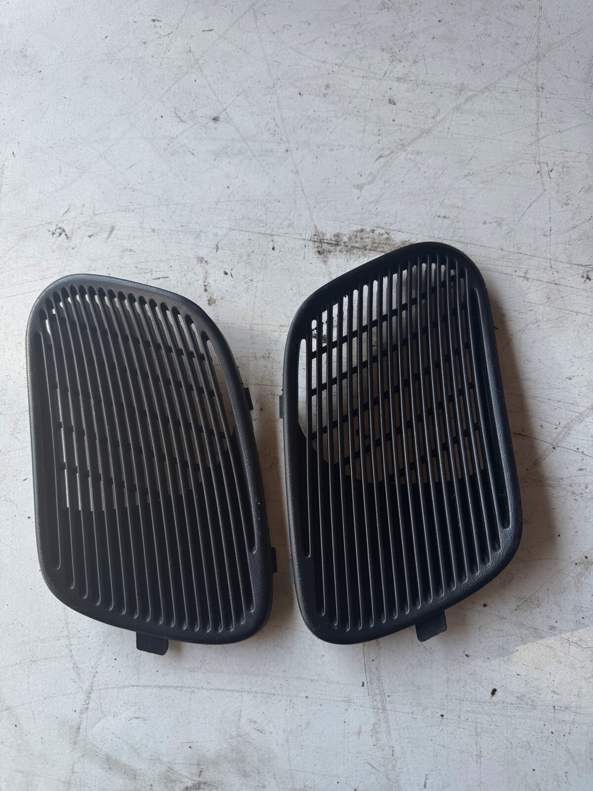 94-01 Acura Honda Integra DC2 Black Rear Speaker Covers Interior Set Pair