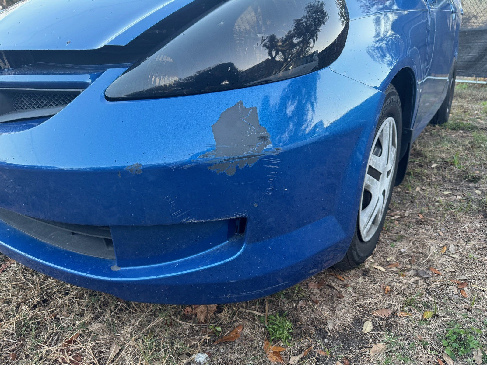 2007 Honda Fit Front Bumper