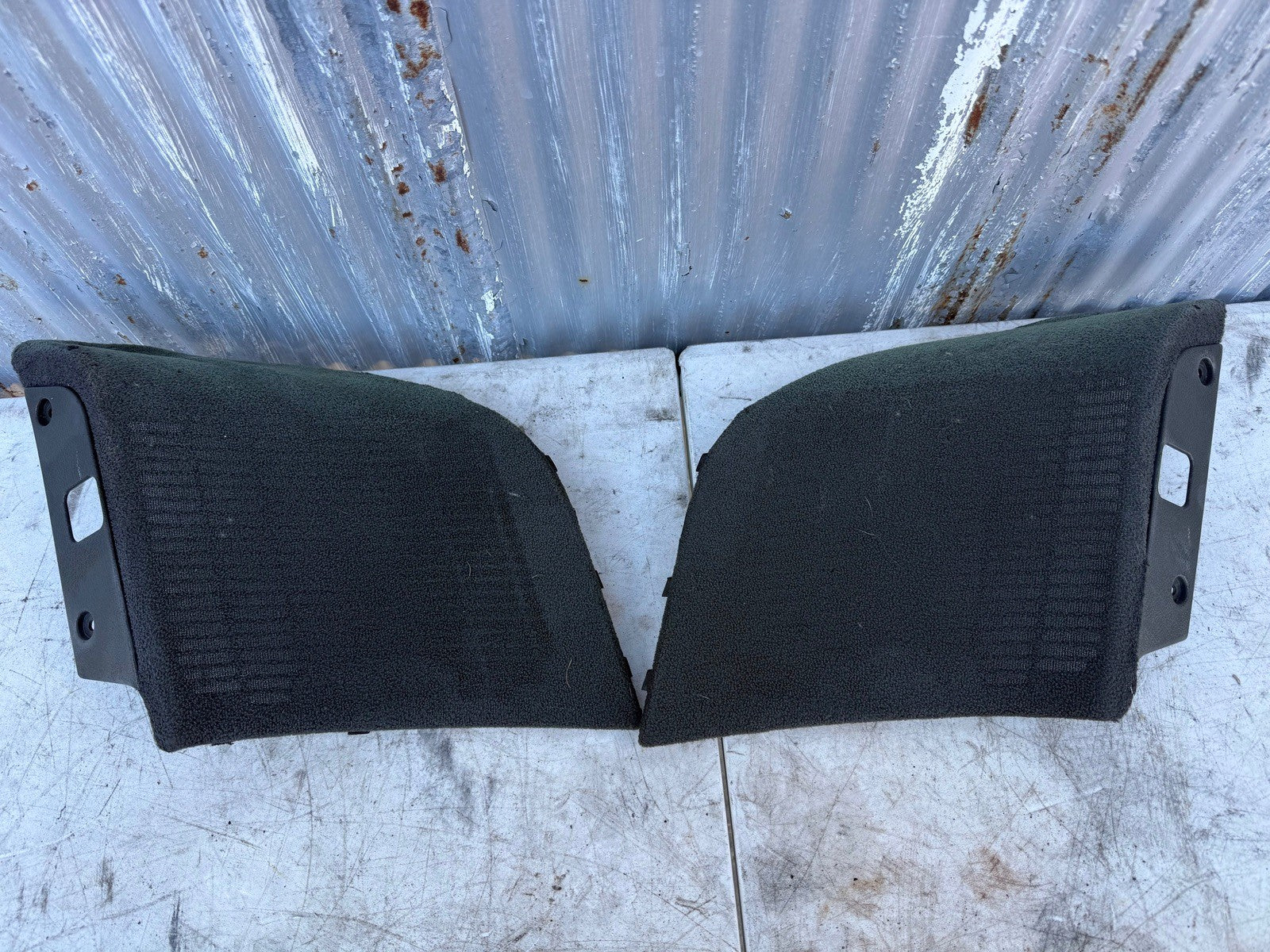 1989-1990 Honda CRX SI rear speaker covers L&R