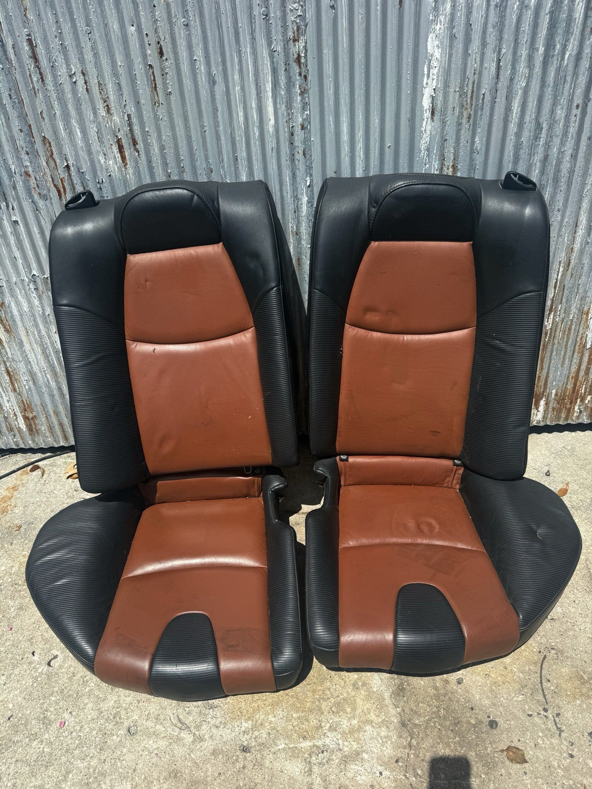 2004-2008 Mazda Rx8 Rear seats 2 tone leather