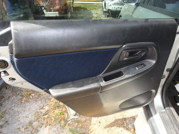 2003 Subaru WRX Driver Side Rear Interior Door Panel