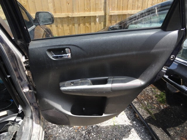 2014 SUBARU WRX WAGON - PASSENGER REAR DOOR PANEL