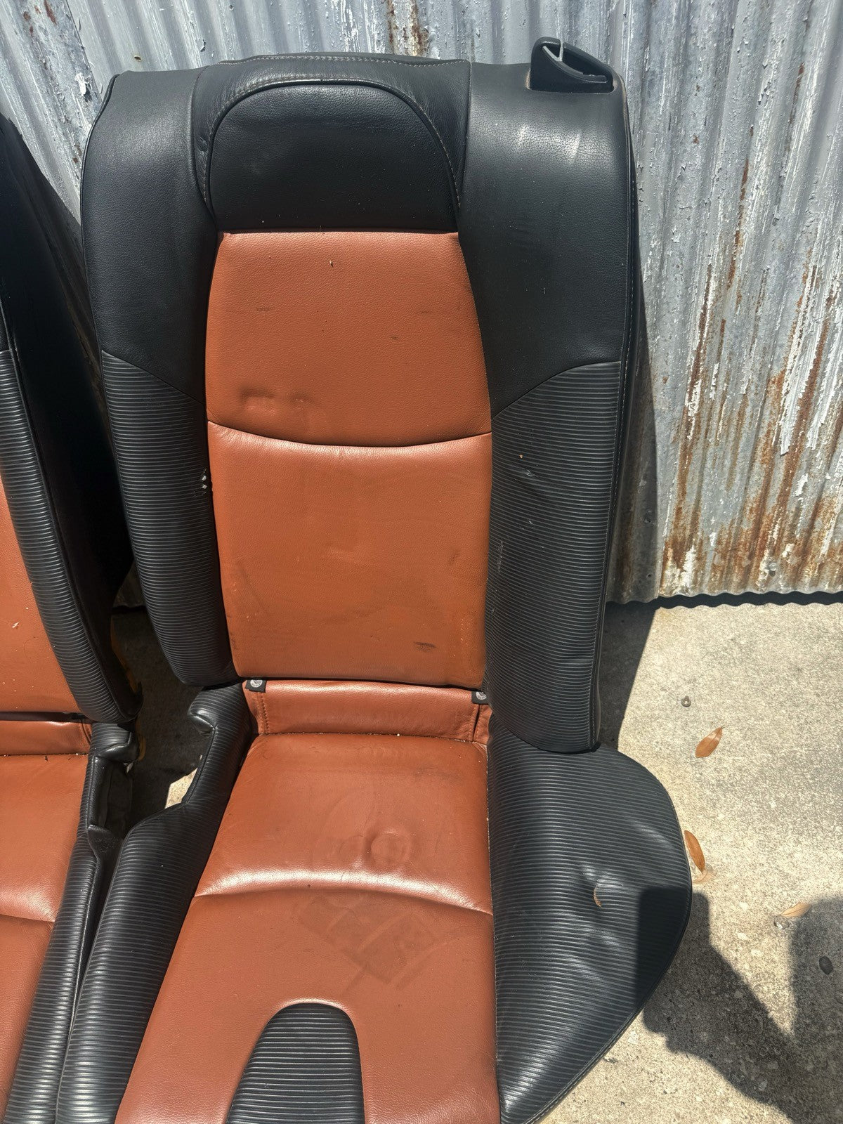 2004-2008 Mazda Rx8 Rear seats 2 tone leather