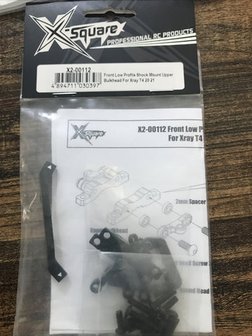 Xsquare Front Low Profile Shock Mount Upper For X-ray T4 