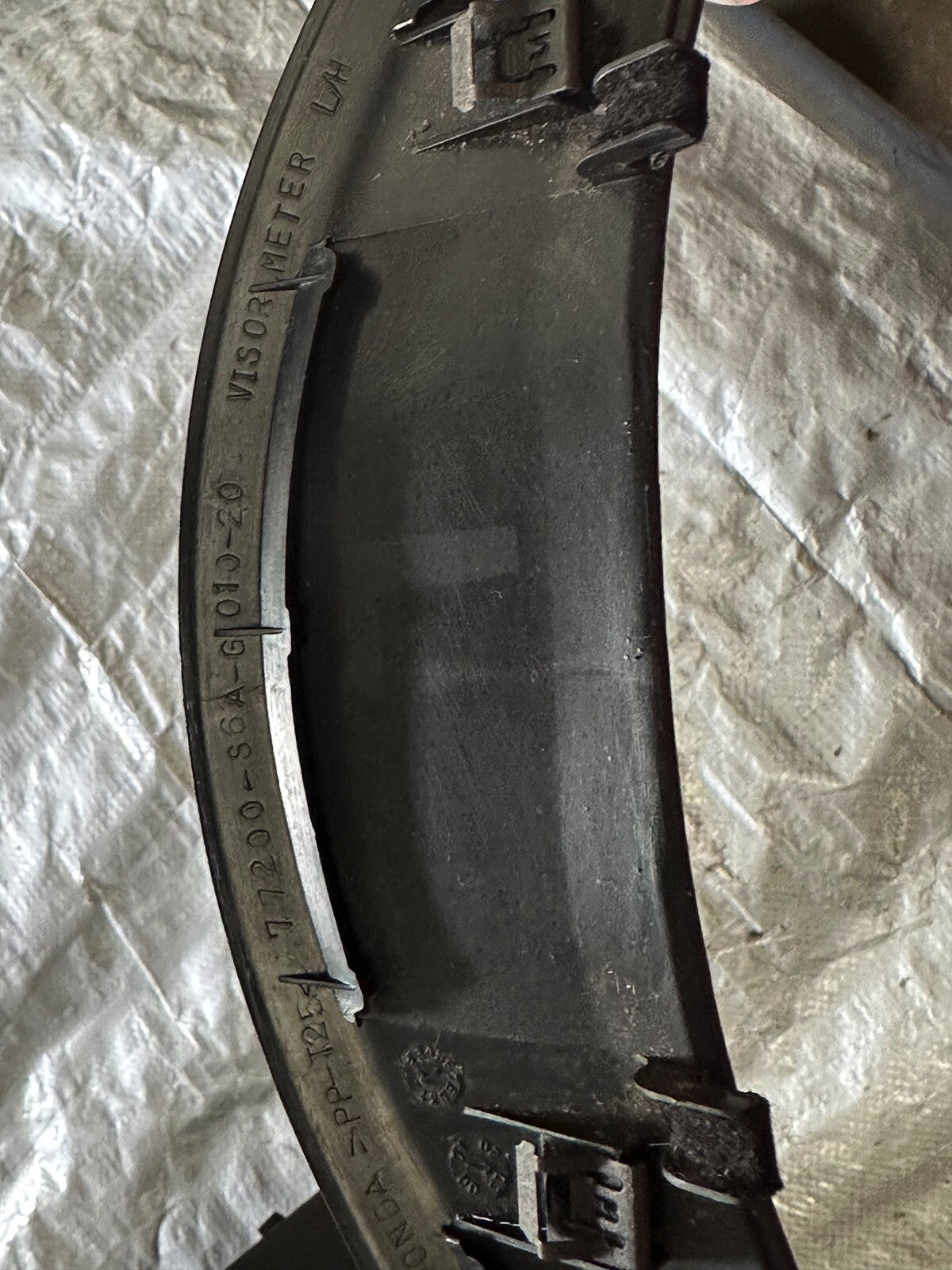 2002-2005 Honda Civic Si Hatchback Instrument Cluster Bezel Trim Black OEM 2005 