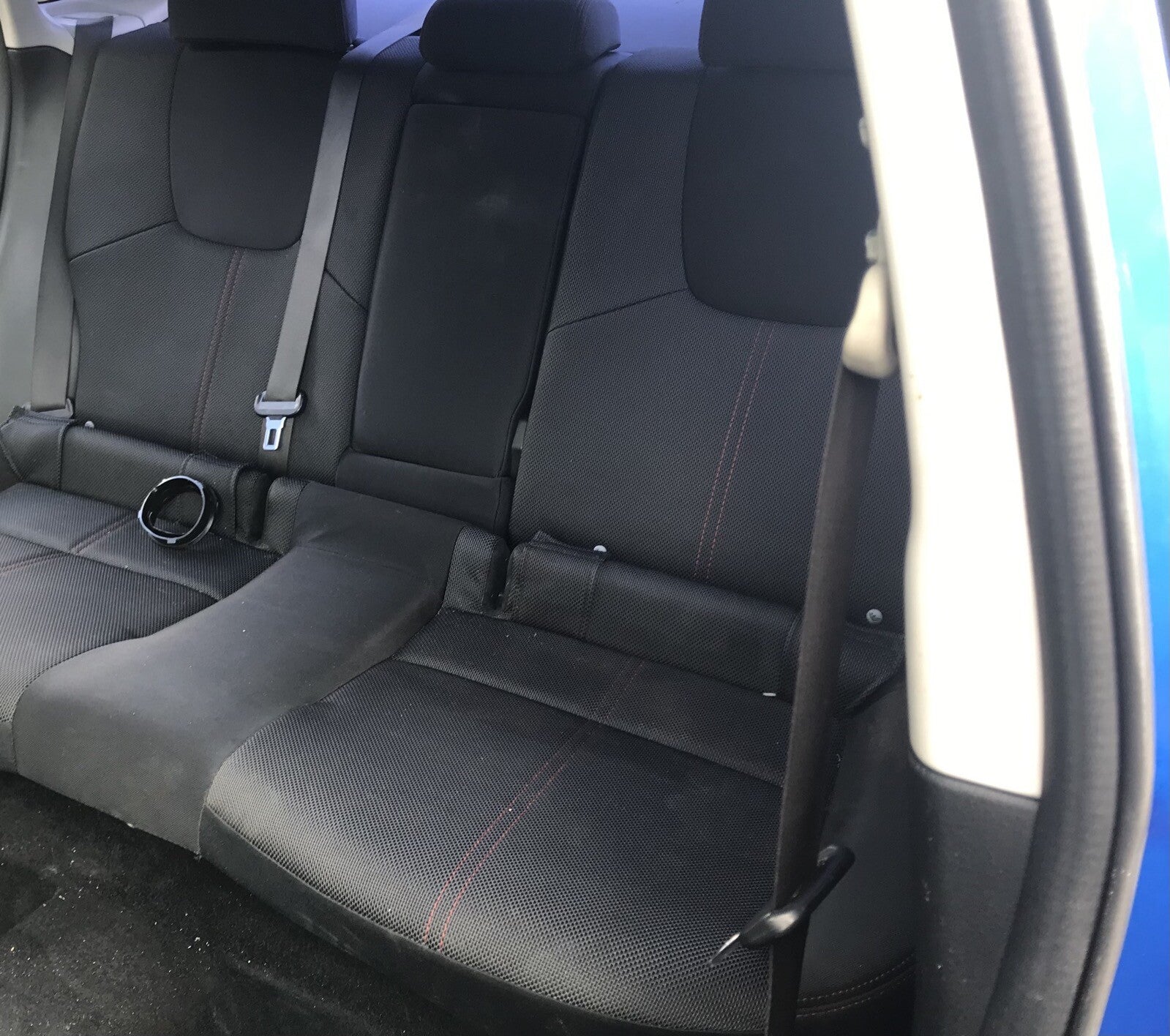 2012 Subaru Impreza WRX AWD Rear Seats 