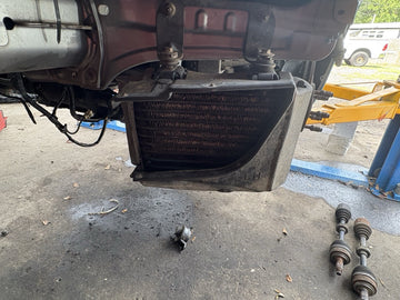 2004 Mazda rx8 oil cooler w/ bracket Driver Side