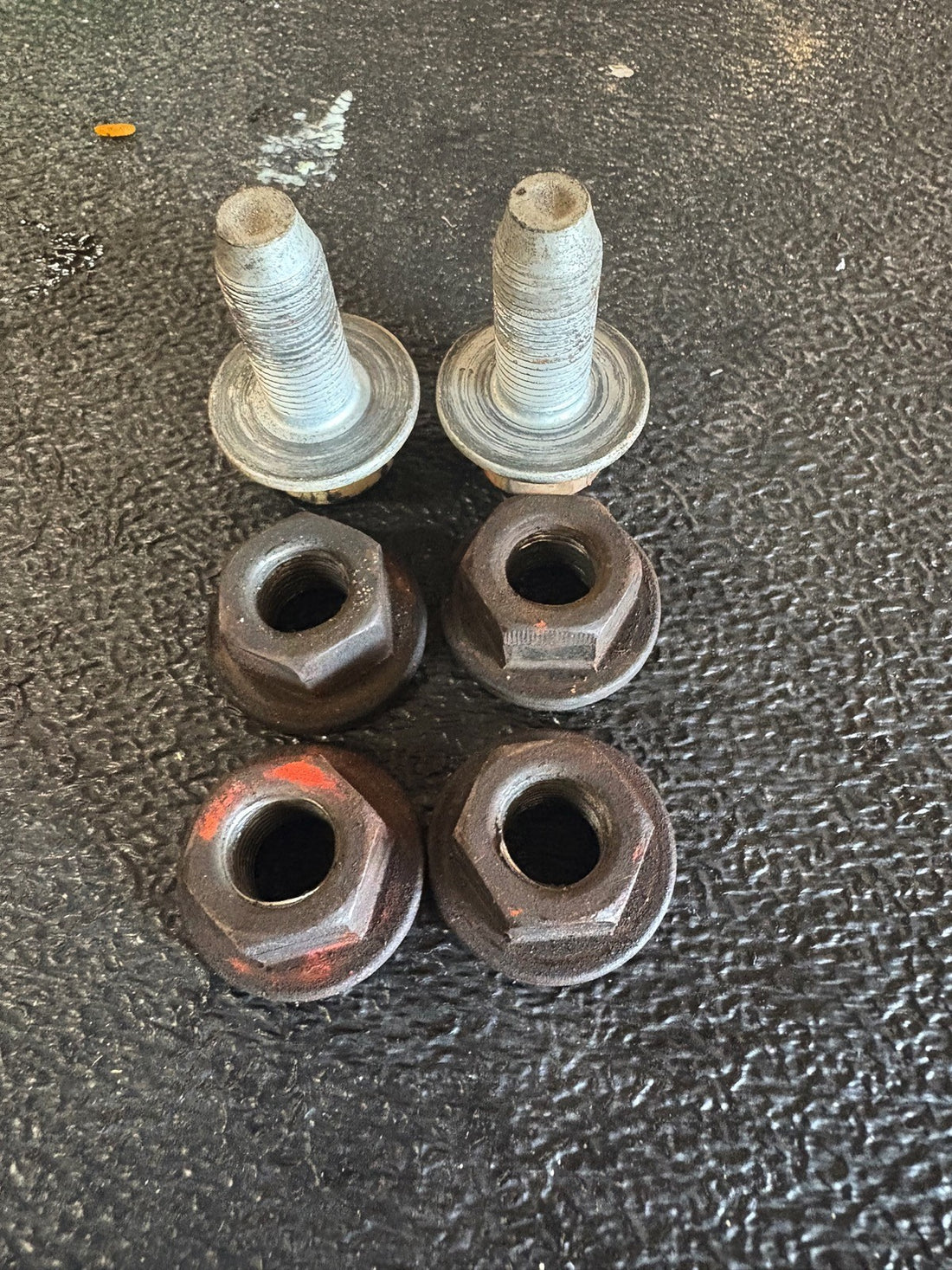 1999-2005 Mazda Miata NB MX5 MX-5 Rear Subframe Mounting Nuts Bolts Hardware 
