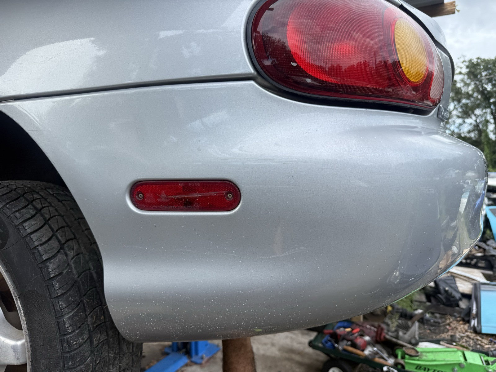 1999 Mazda Miata Rear Bumper 