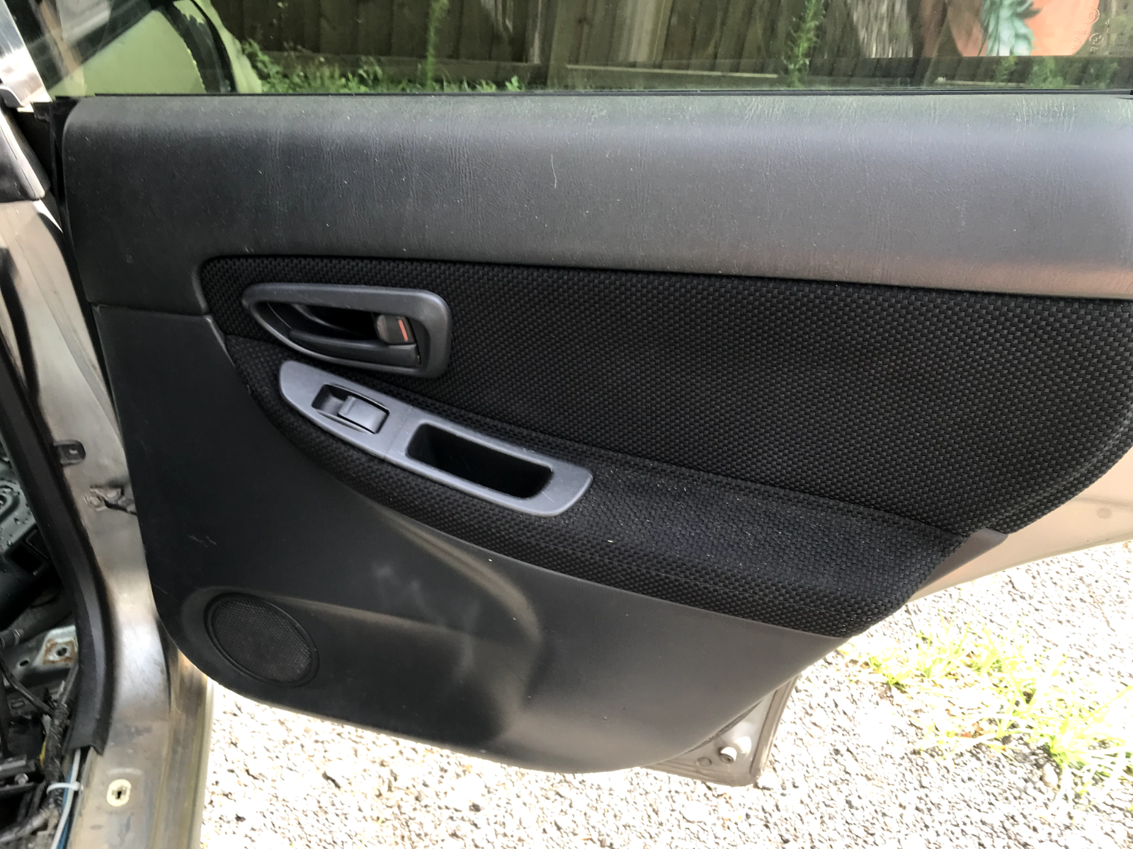 2007 subaru wrx passenger side rear door panel