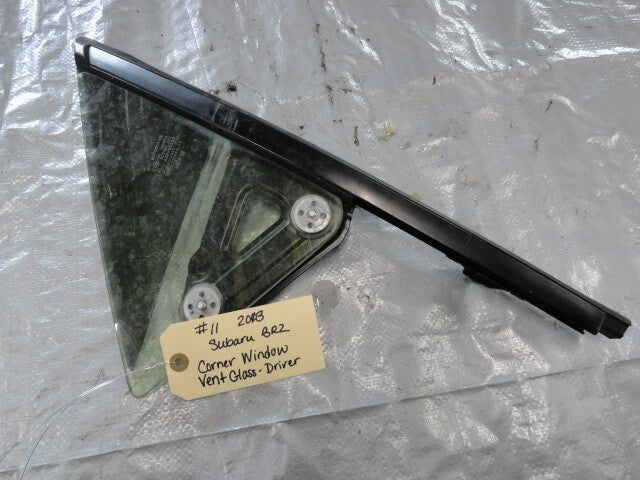 2013 Subaru BRZ Corner Window Vent Glass Left LH Driver Side