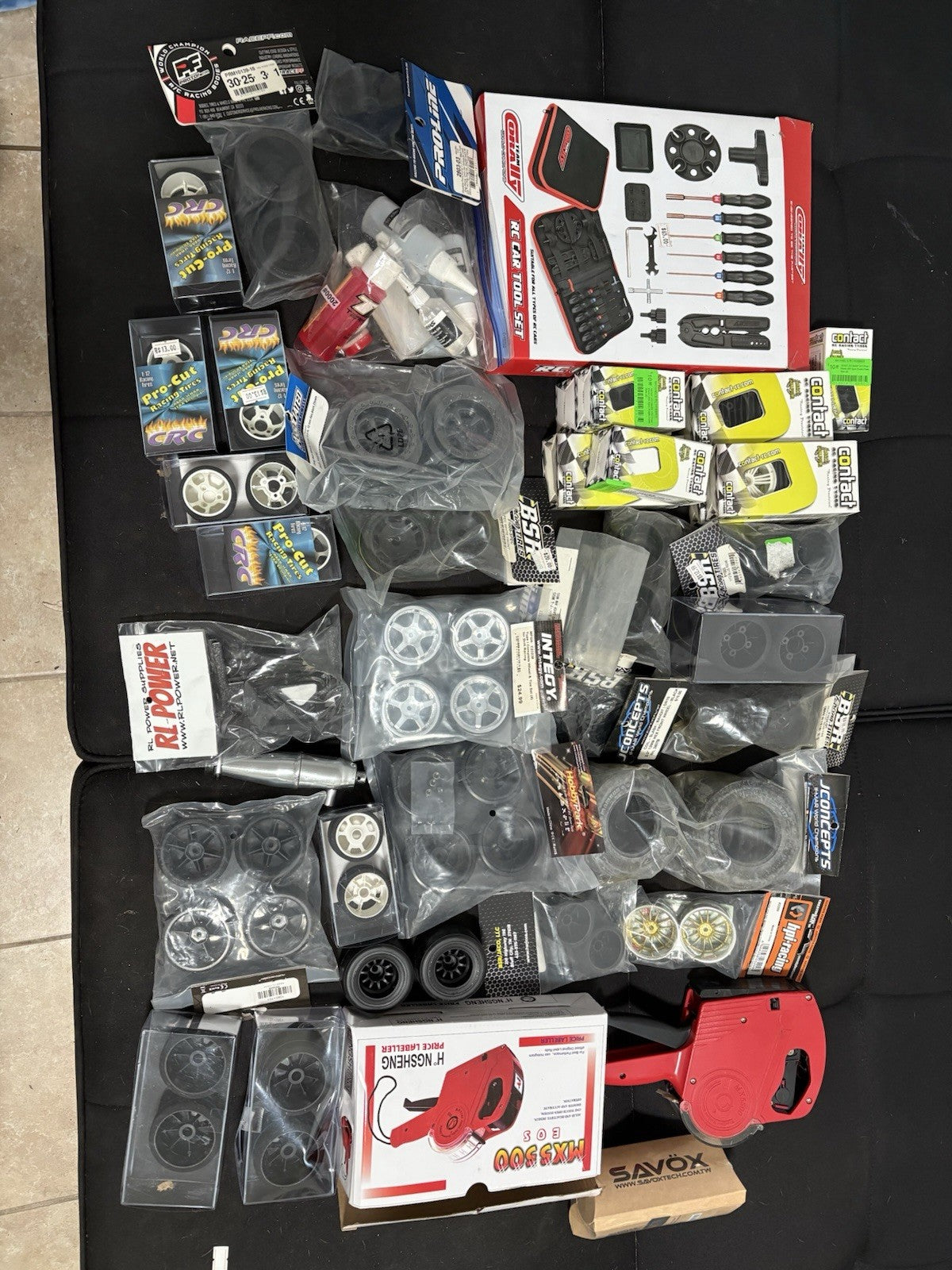 *BIG LOT* of Assorted Misc RC Car Parts, Tamiya, Xpress, And More