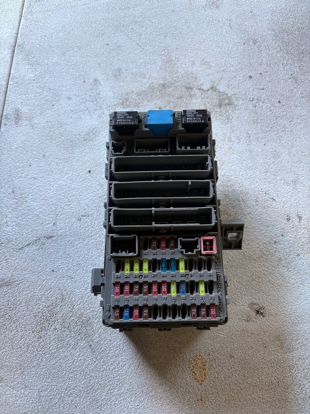 2007-2008 Honda Civic SI 2D Coupe FG2 Interior Fuse Box Under Dash OEM 