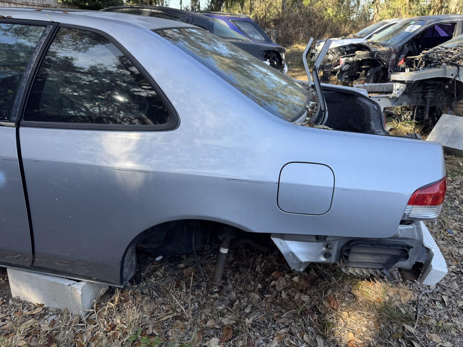 1997-2001 Honda Prelude Driver LH Left Side Rear Quarter Panel Body OEM 