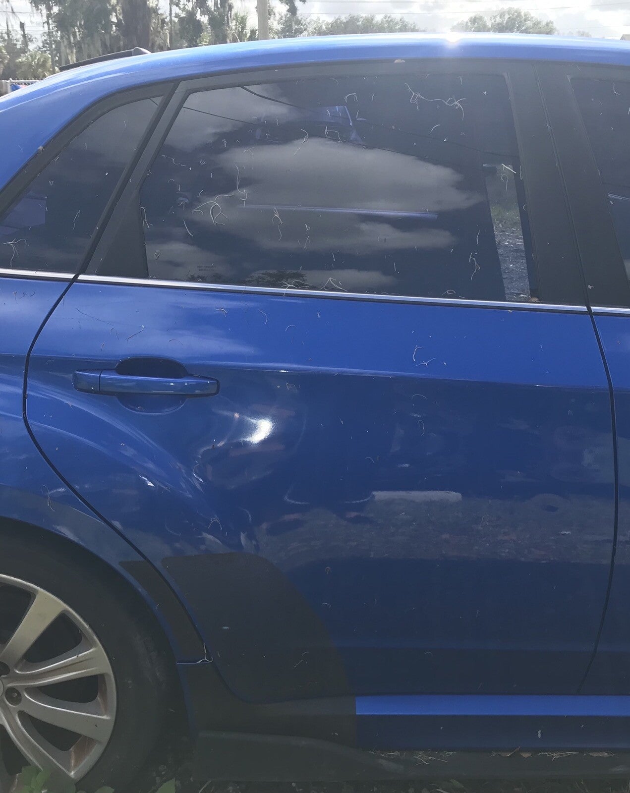 2012 Subaru Impreza WRX AWD Passenger Side Rear Door