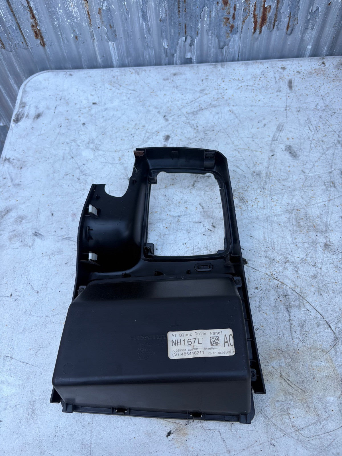 2006-2011 Honda Civic SI Coupe FG2 Center Console Shifter Trim Bezel Storage 