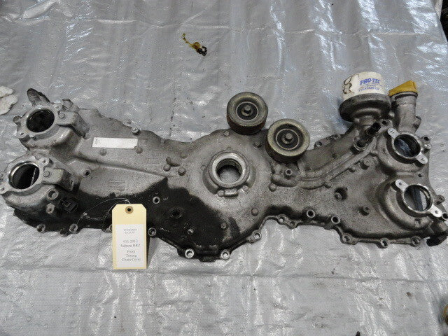 2013 SUBARU BRZ TIMING CHAIN COVER ASSEMBLY OEM