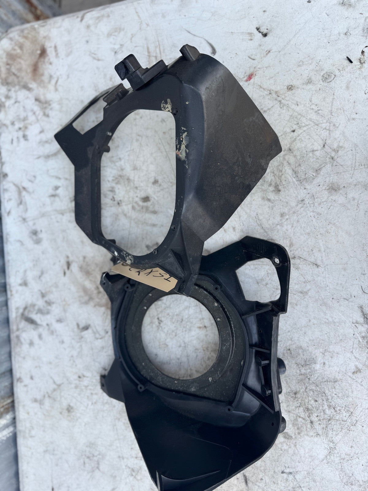 1989-1990 Honda CRX Rear Speaker Brackets 