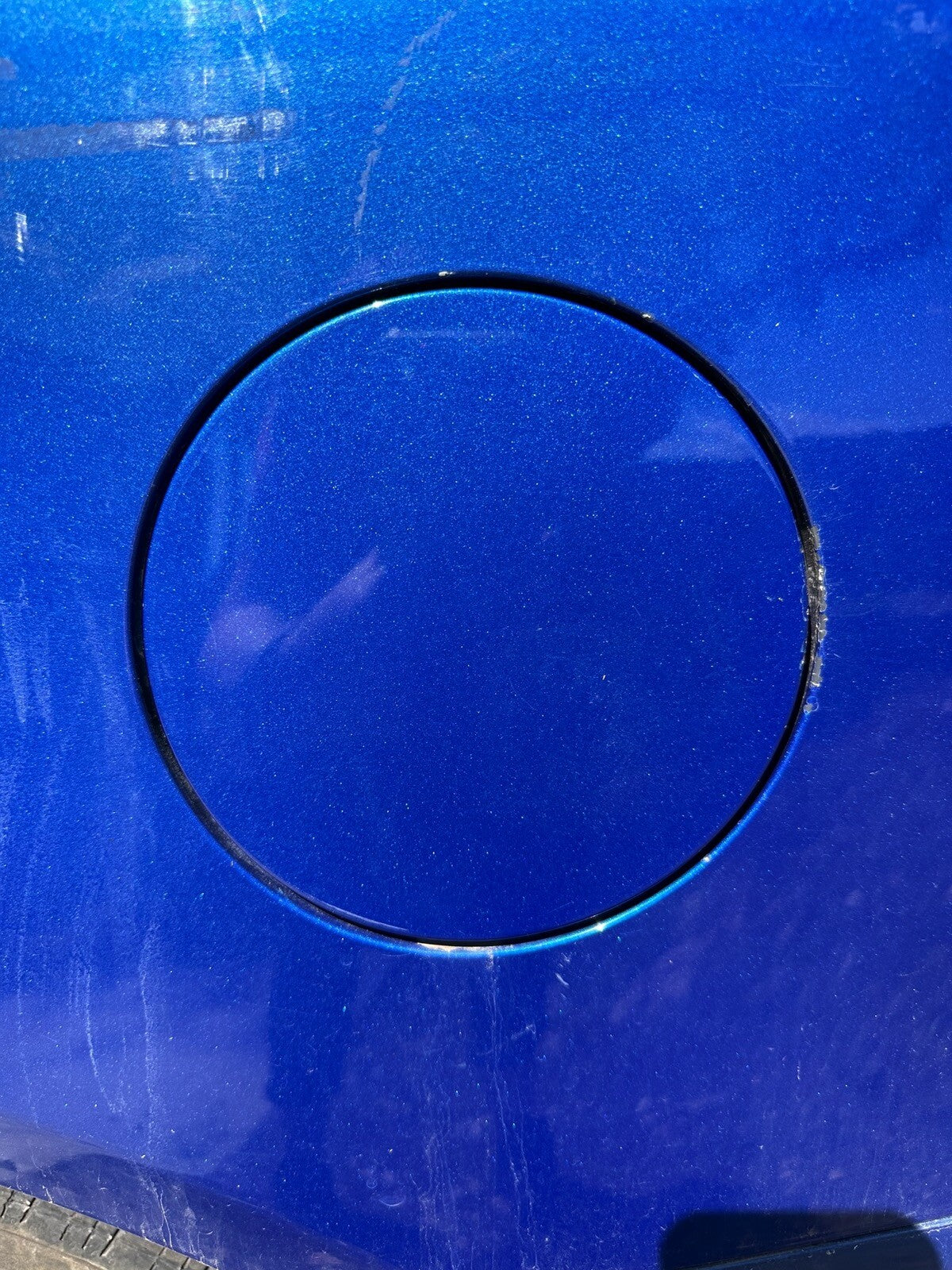 2002-2005 Honda Civic SI Fuel Door Gas Lid OEM Hatchback EP3 (2005 blue) EP3 JDM