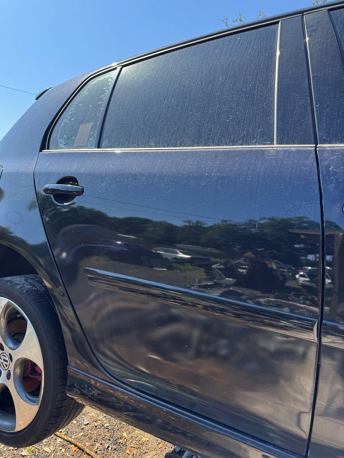 07 VW GTI rear passenger door.