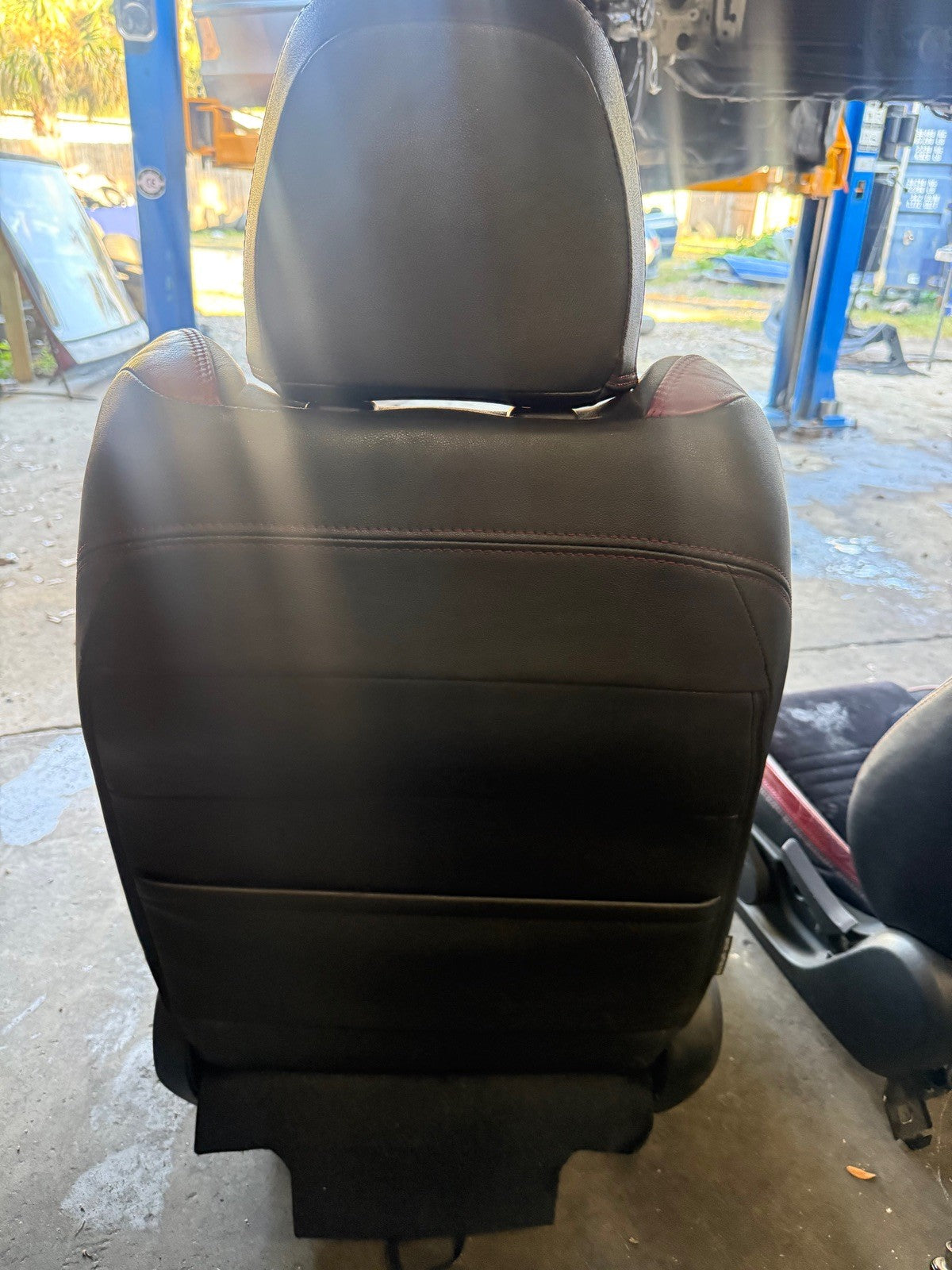 2015-2020 Subaru WRX STI Front Seats Black Red