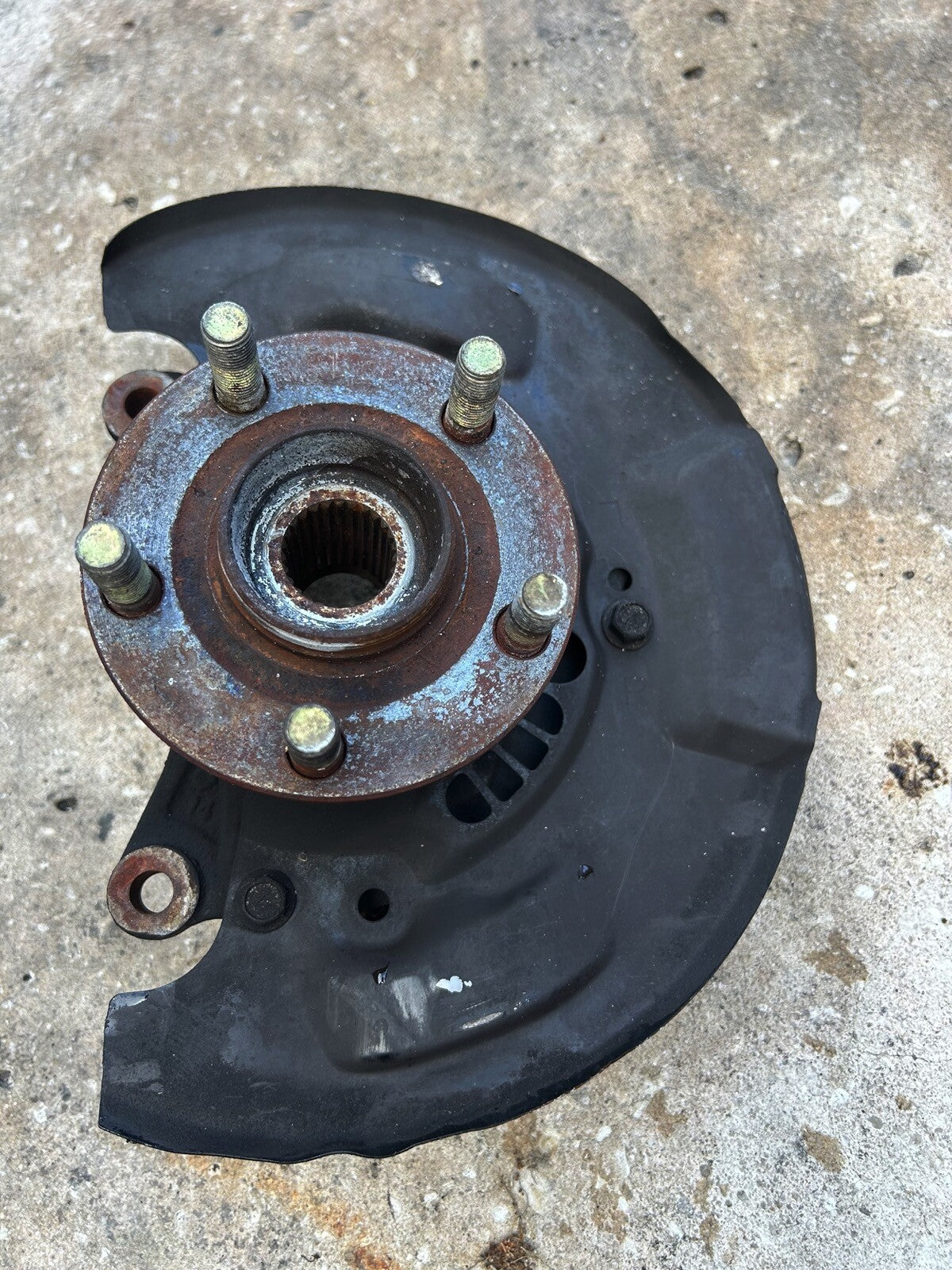 2005 Acura TSX Passenger Knuckle HUB 