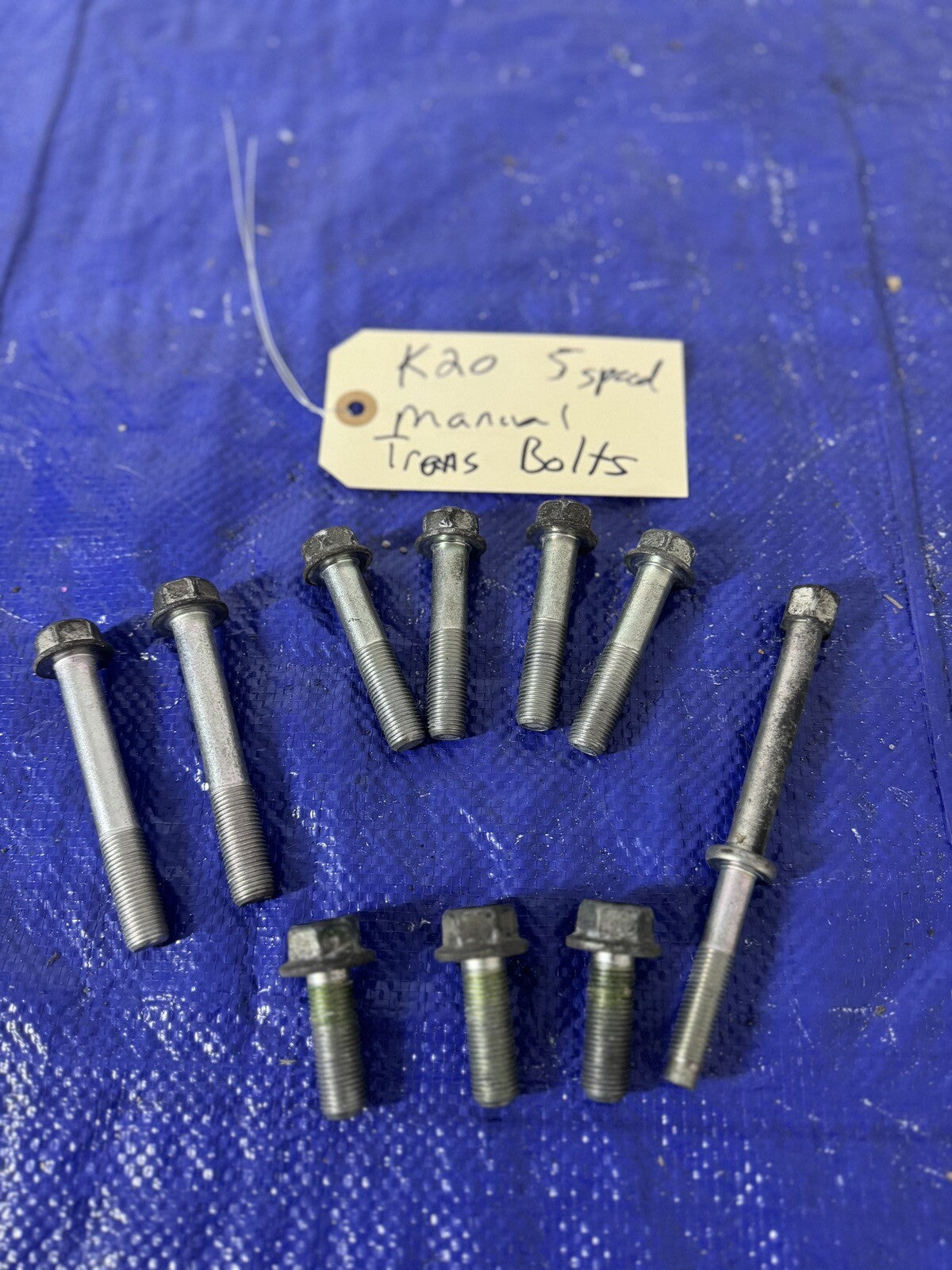 K20 Honda Acura manual transmission bolts