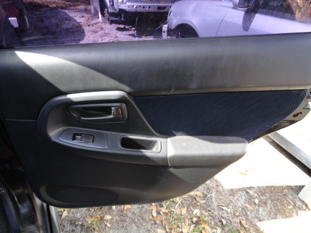 2002 Subaru WRX Passenger Side Rear Door Panel