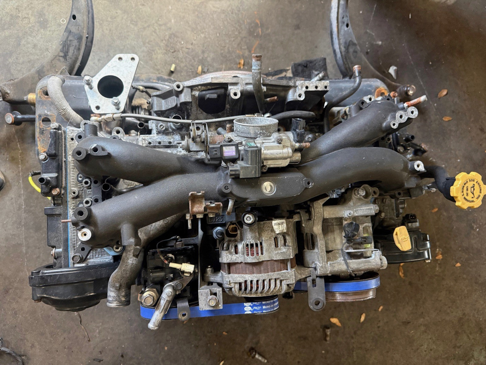 Subaru WRX EJ25 STI Engine HYBRID