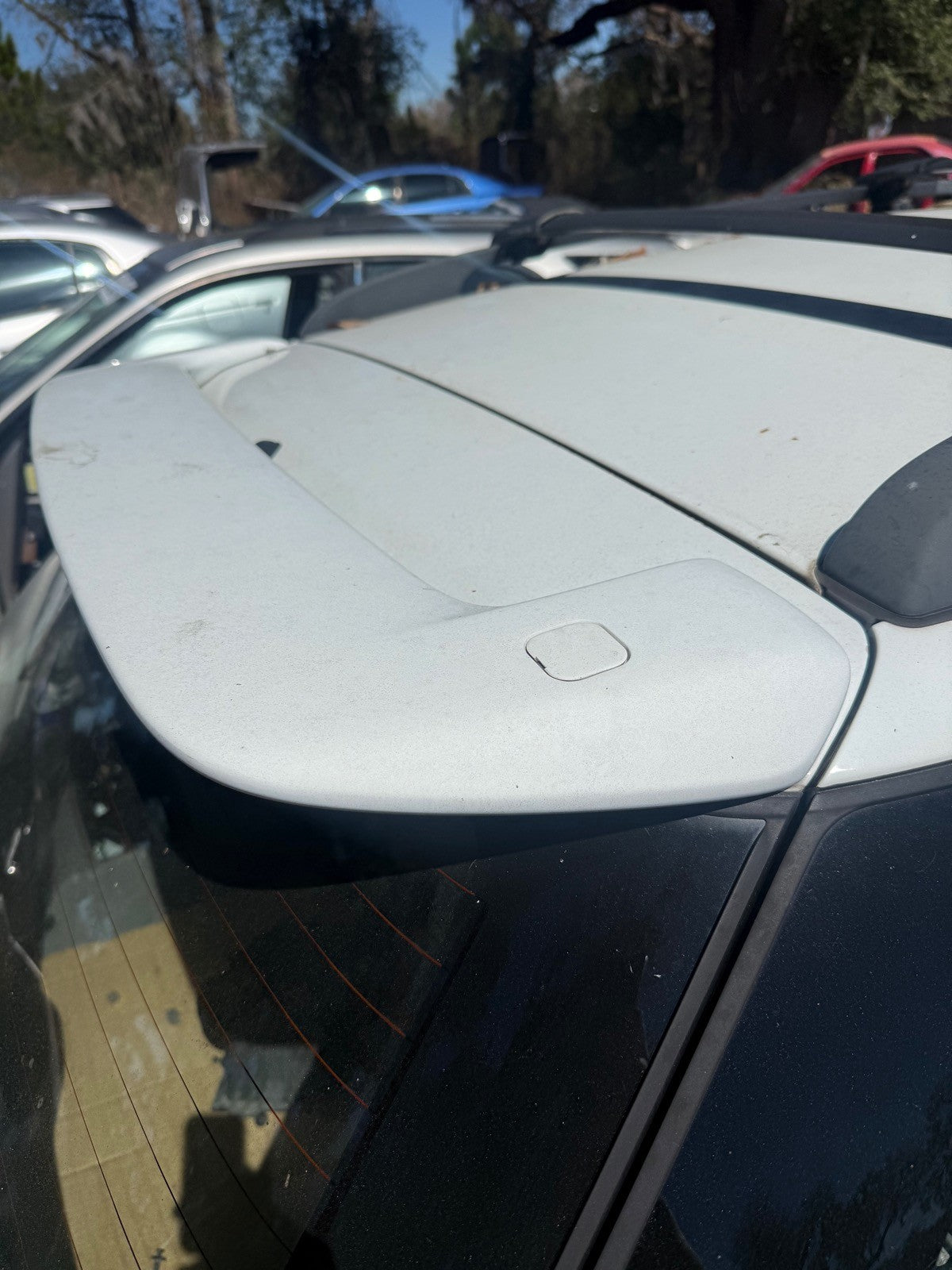 2002-2007 Subaru WRX Wagon Wing White OEM 