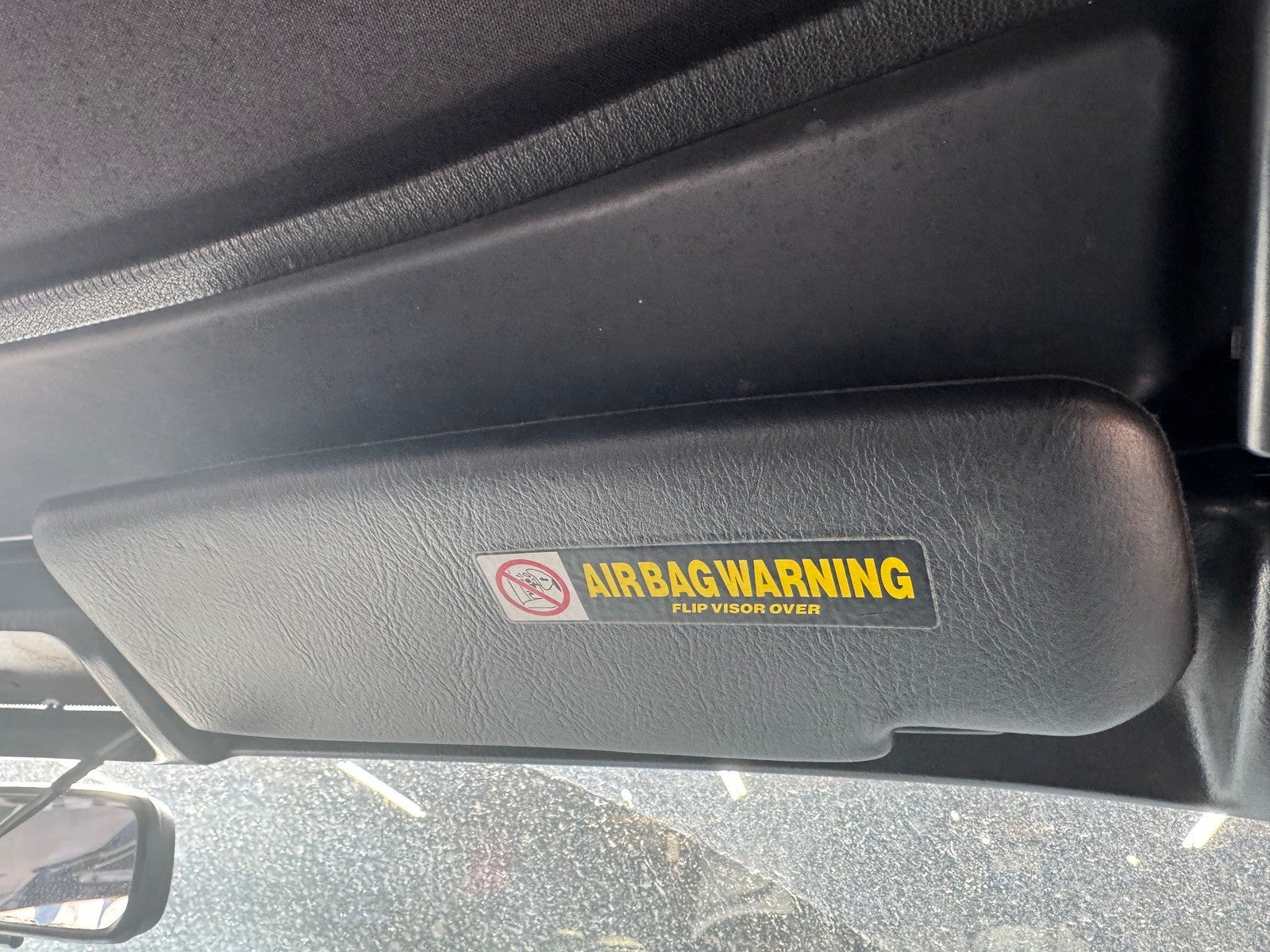 2000-2004 Honda S2000 Passenger Sun Visor 