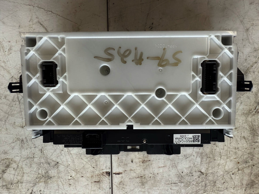 2017-2020 Subaru BRZ Climate control Switch panel 