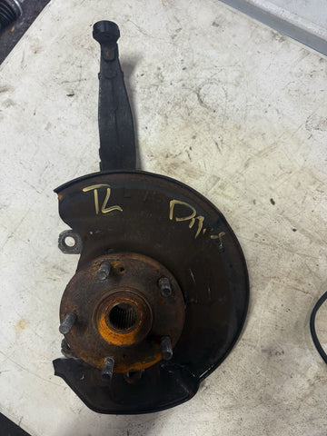2007 Acura TL Type S Driver Knuckle Assembly 