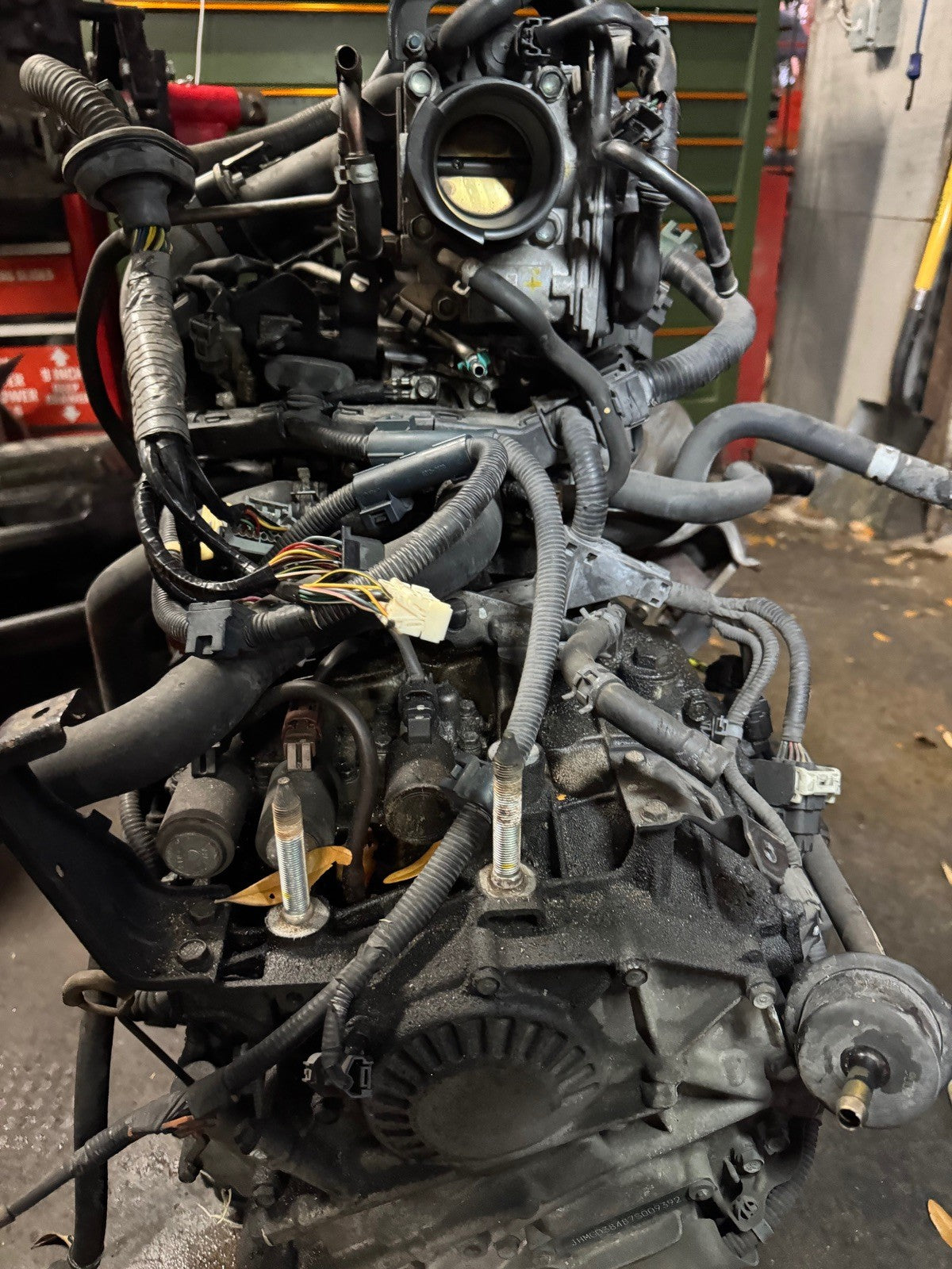 2007 Honda Fit Engine tranmission complete 1.5 