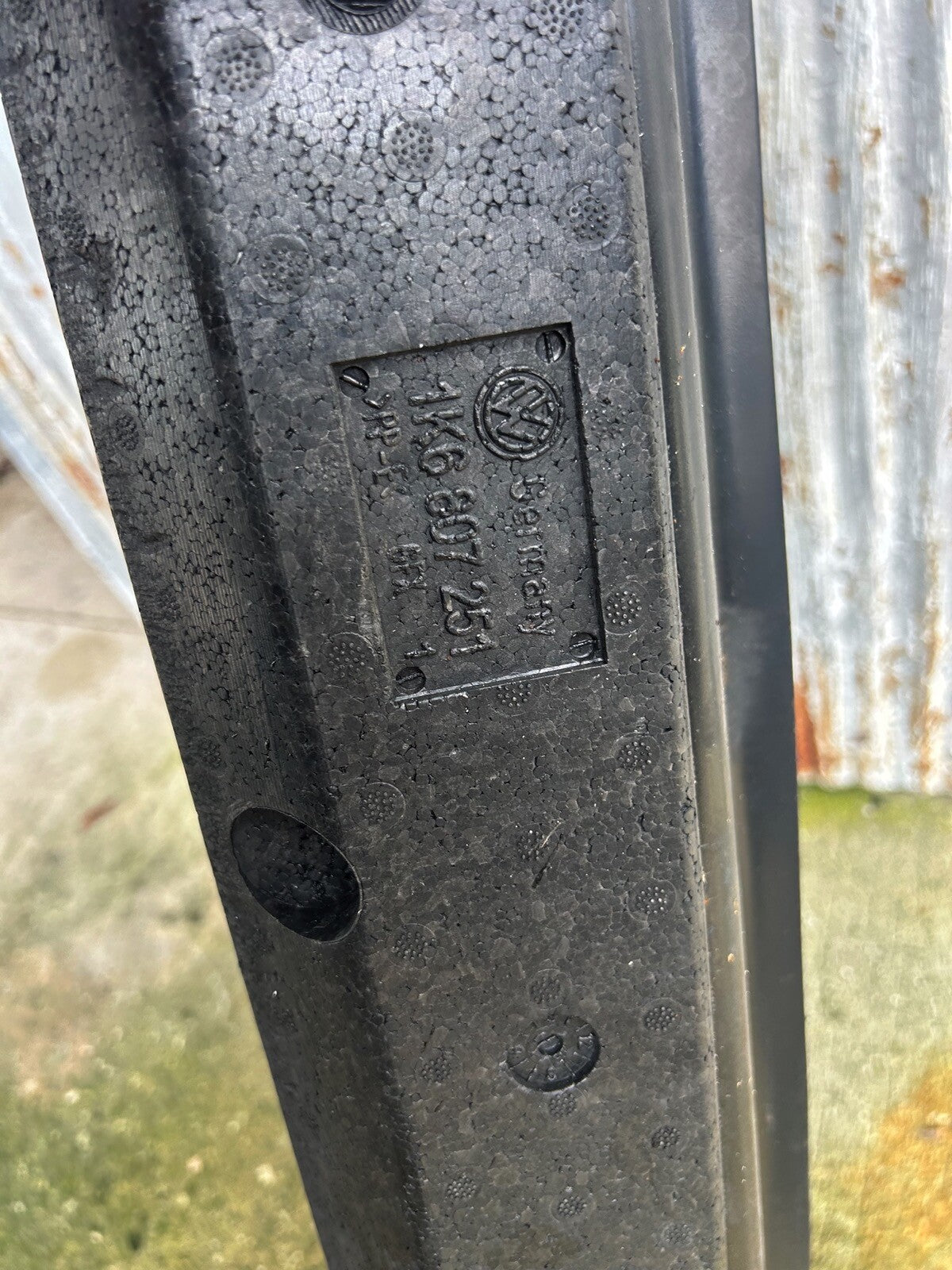 07 VW GTI Rear Bumper Support Bar