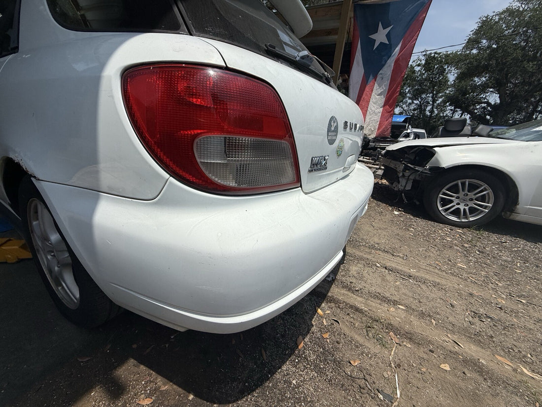 2003 Subaru WRX Wagon Rear Bumper Cover