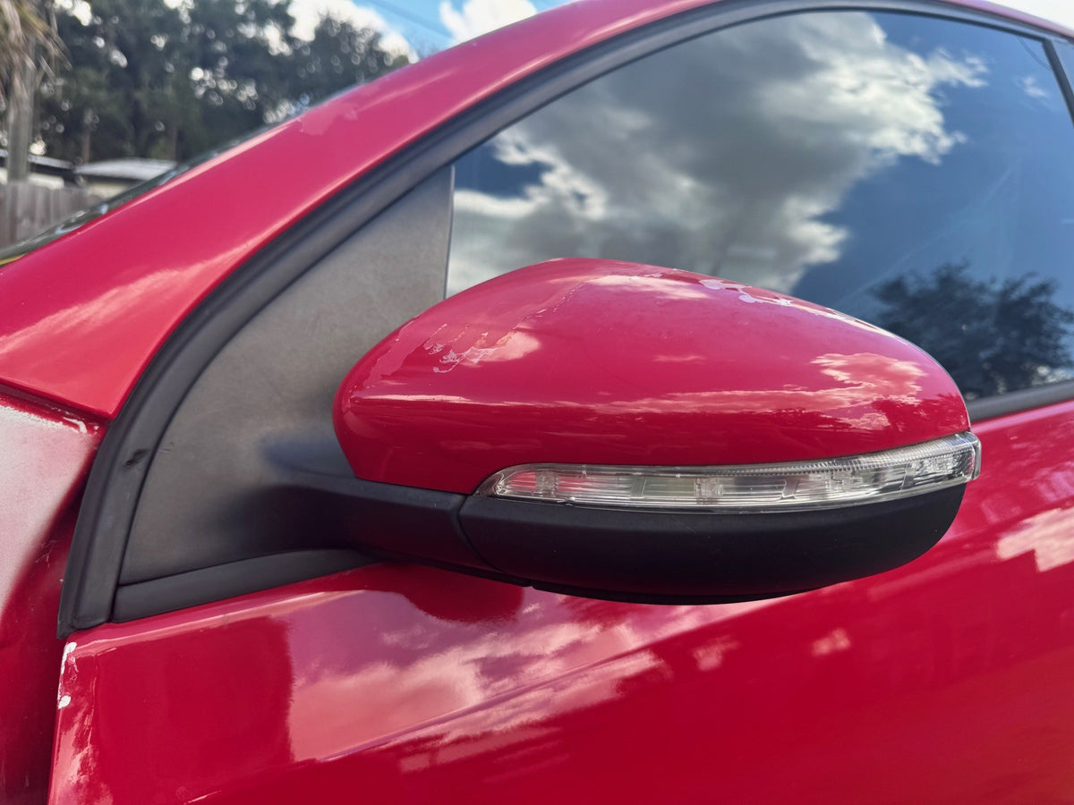 2012 VW GTI Driver Mirror RED