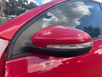 2012 VW GTI Driver Mirror RED