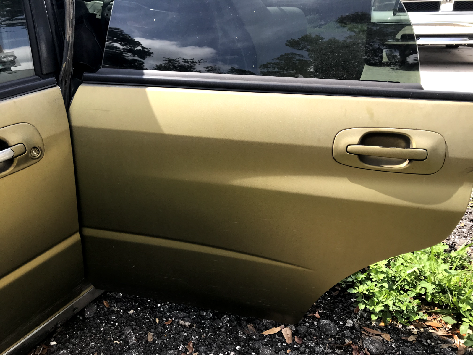 2007 subaru wrx drivers side rear door