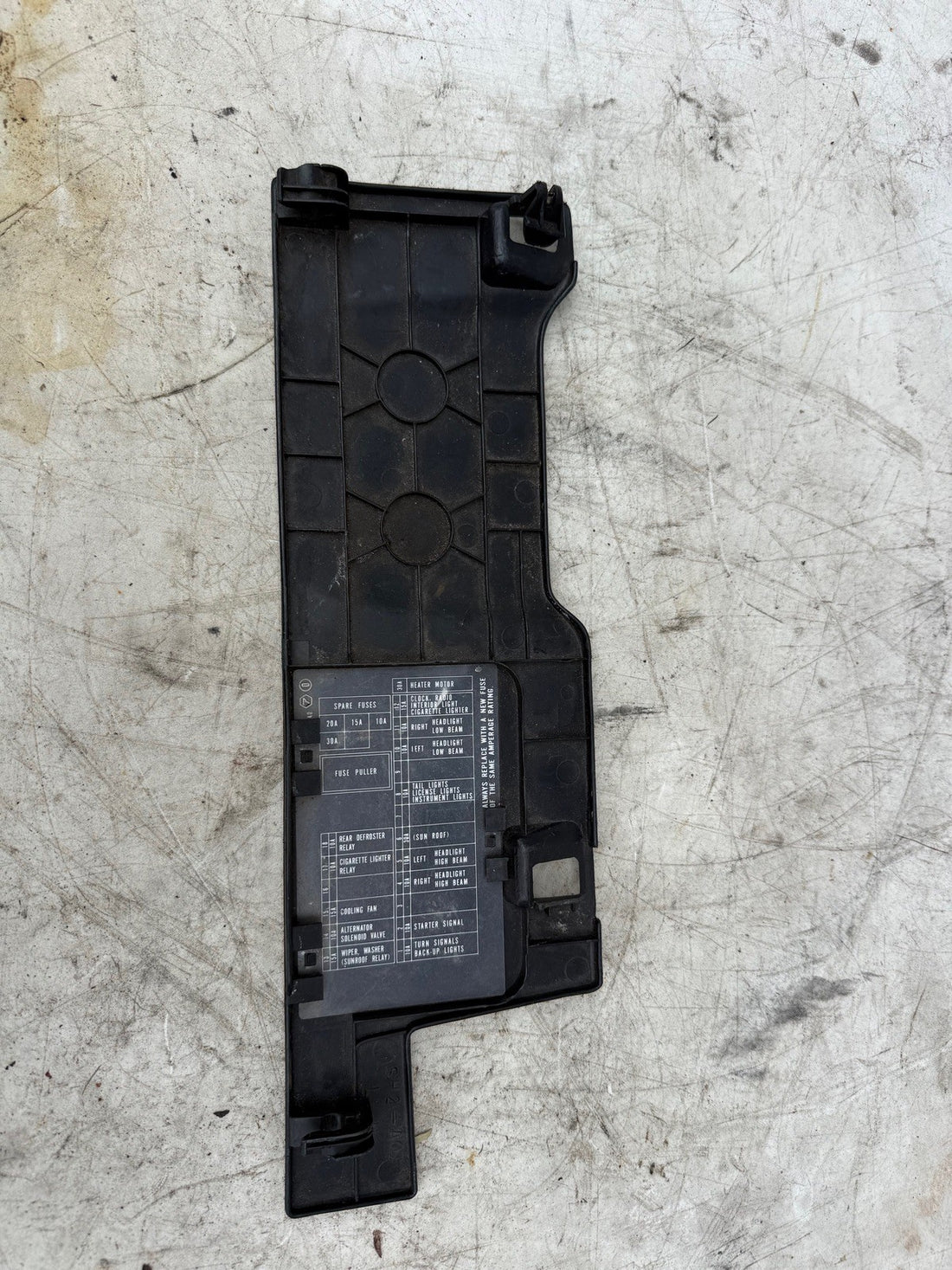 1989 -1990 Honda CRX SI knee panel 