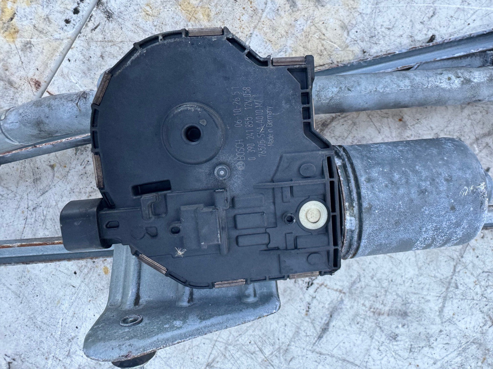 2007 Honda Civic SI Windshield Wiper Motor Assambly 
