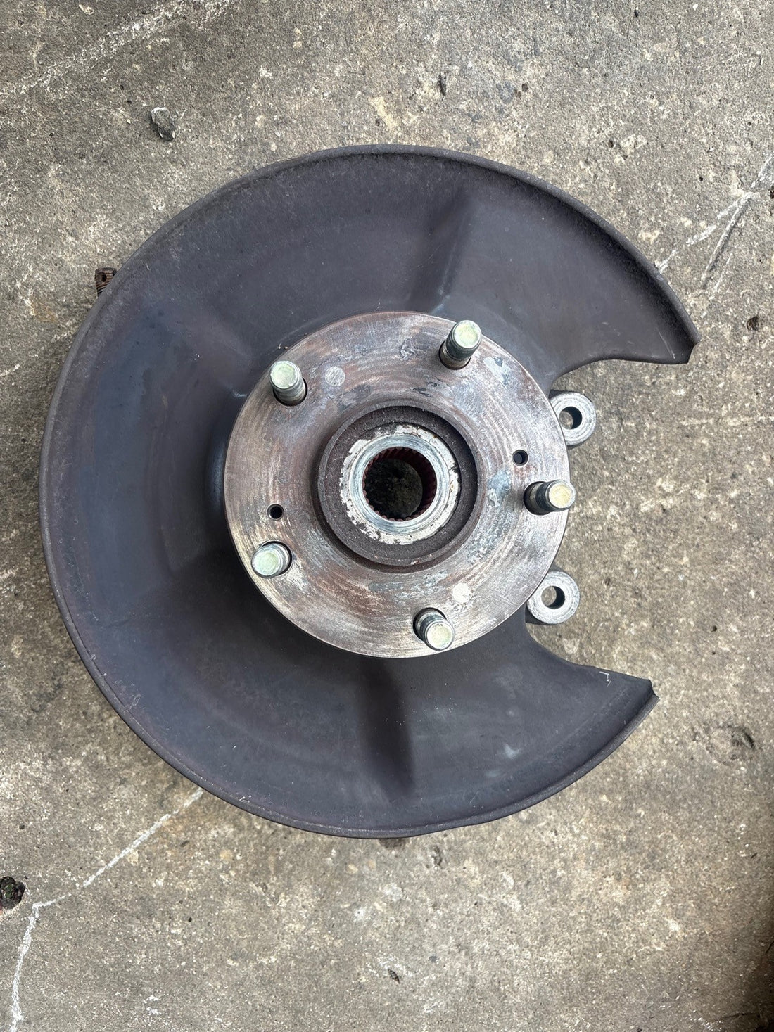 2000-2009 Honda S2000 Rear Driver Side Knuckle Hub Assembly 