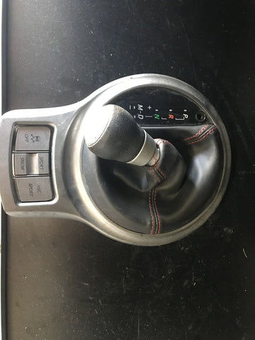 2013 SUBARU BRZ 2.0L LIMITED FA20 OEM 6SPD CENTER CONSOLE SHIFTER BEZEL