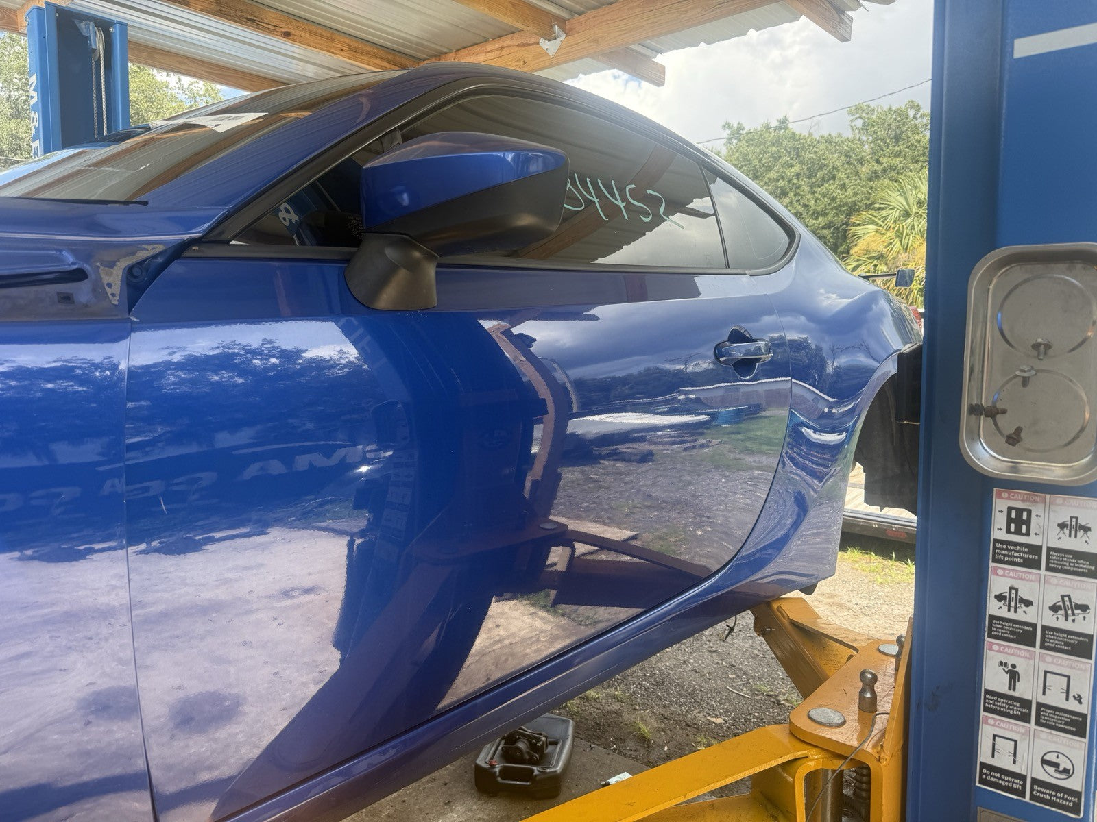 2017 Subaru BRZ Driver Door (Blue)